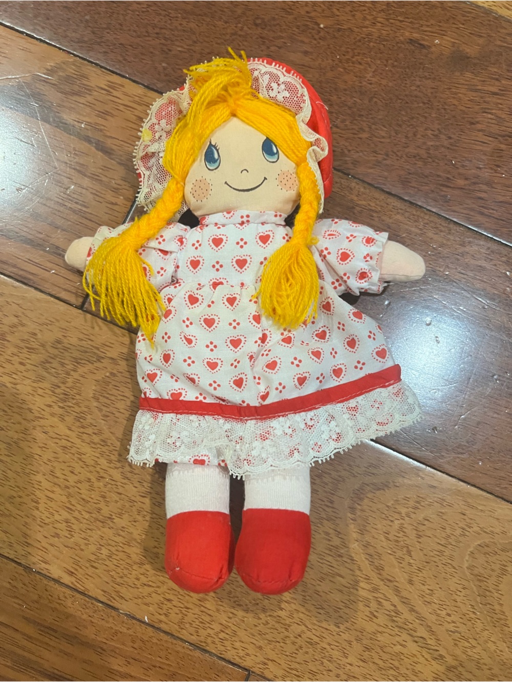 Vintage Cuddle Wit Cloth Rag Doll- 1992